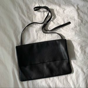 COS leather crossbody bag